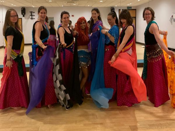 Belly Dance Hen Party Dance Class in Bath