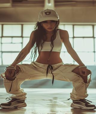 Street dance performance